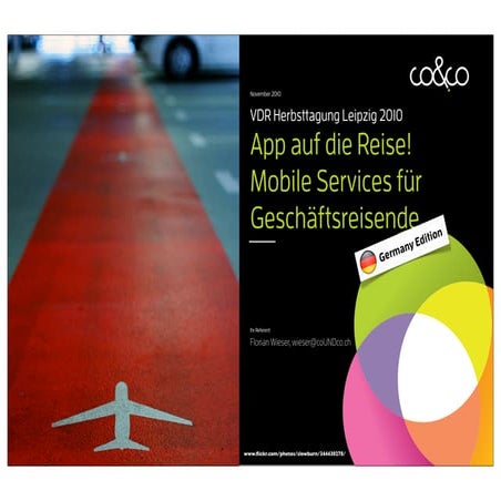 App auf die Reise - Germany edition