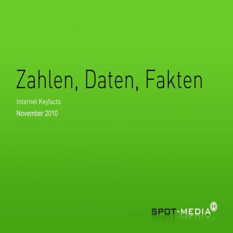 Internet Keyfacts November 2010