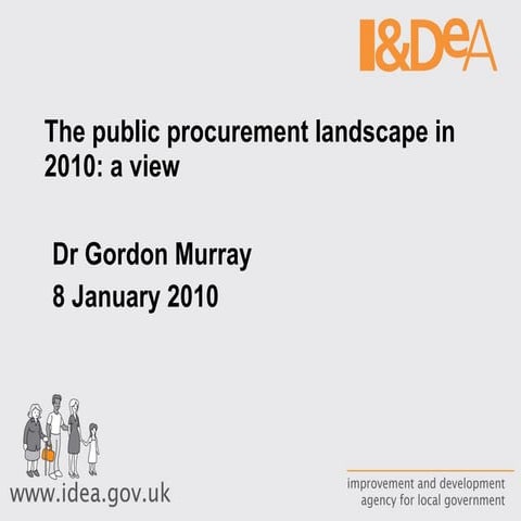 Procurement Landscape In Public Sector 2010