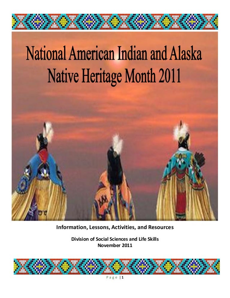 Native American History Month 2011