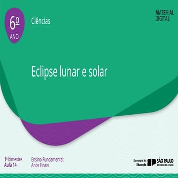 AULA DE CIÊNCIAS DA NATUREZA; LUA E SUAS FASES | PDF