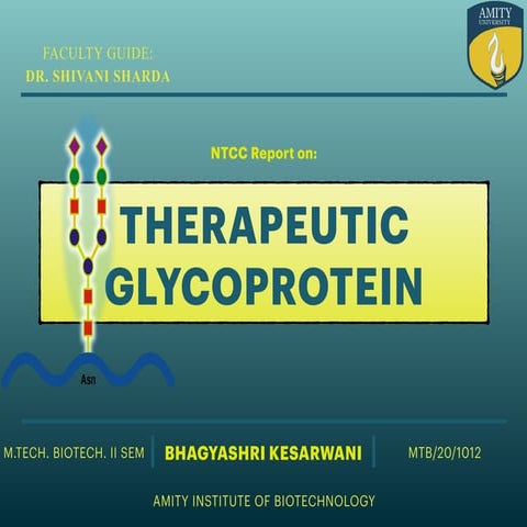 Therapeutic Glycoprotein