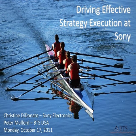 Strategy Execution: How to Boost Effectiveness and Deliver Greater Impact