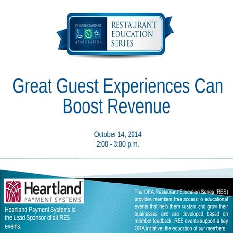 Great Guest Experiences Can Boost Revenue