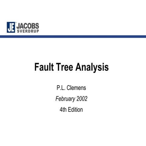 fault tree analysis