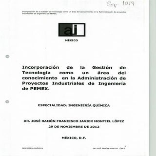 Incorporación de la Gestión de Tecn...