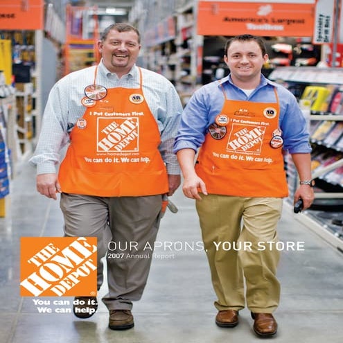 home depot 2007 Annual Report