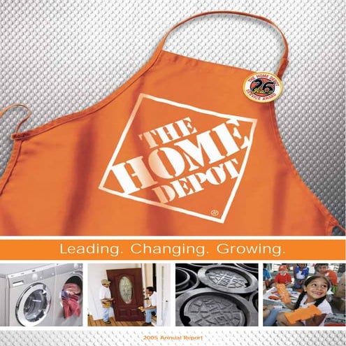 home depot Annual Report 2005