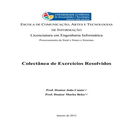 101545233 exercicios-resolvidos-de-sinais-e-sistemas