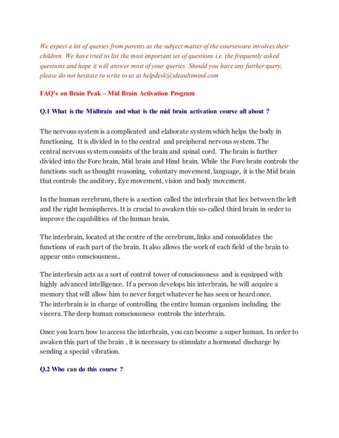 FAQ FINAL