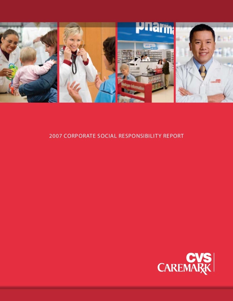 CVS Caremark 2007 Corporate Social Responsibility Report