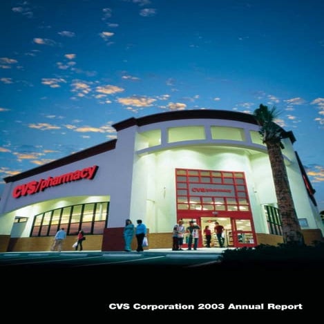 CVS Caremark 2003 Annual Report | PDF