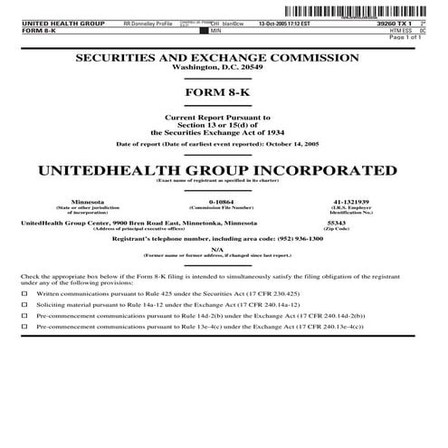 United Health Group [PDF Document] Results of Operations | PDF