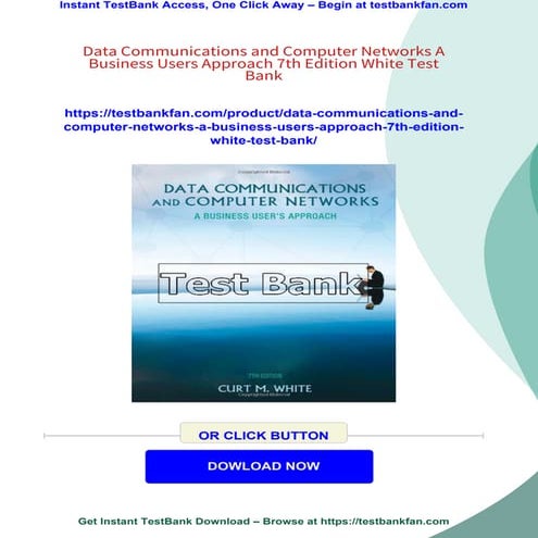 Data Communications and Computer Networks A Business Users Approach 7th Editi...