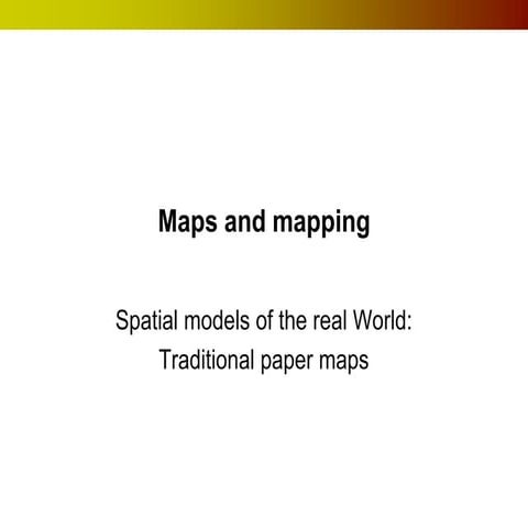 1017 Maps and mapping