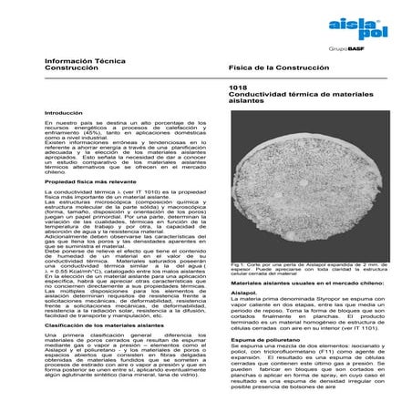 1018conduc De Materiales Aislantes