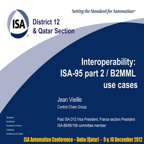 Manufacturing Execution System (MES) ISA95 part 2  B2MM.ppt