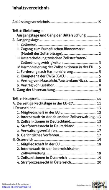 Weerth: Zollstrafrecht und Zollordn...