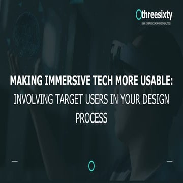 Filip Healy (Threesixty Reality): Making Immersive Tech More Usable