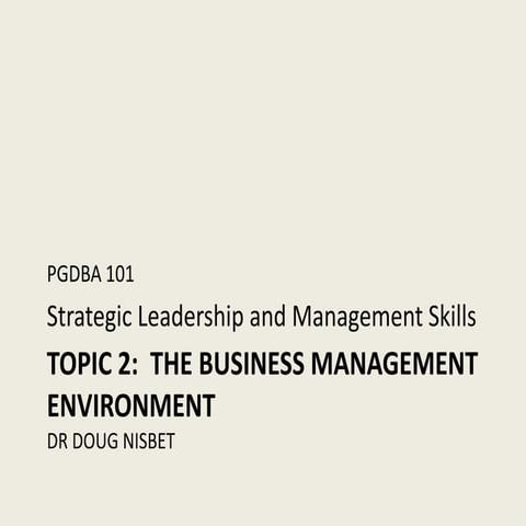 101 lect2 management_environment