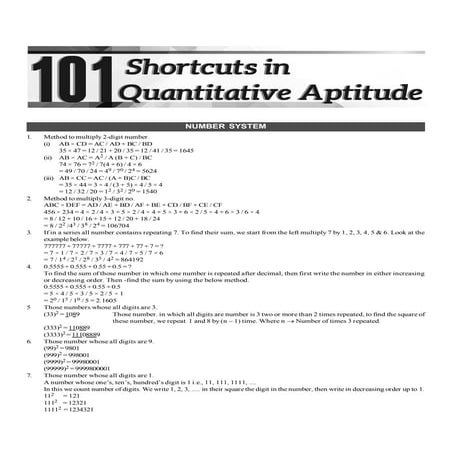 101 math short cuts [www.onlinebcs.com]