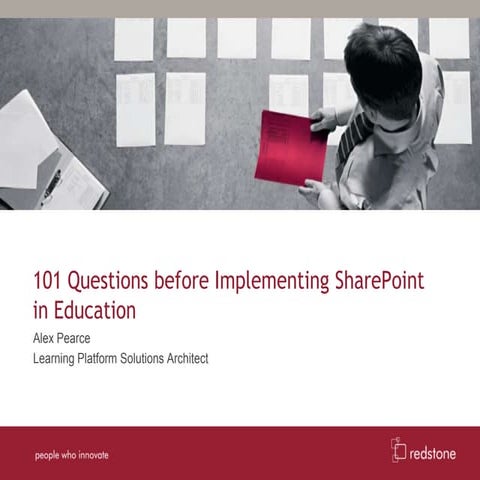 101 Questions Before Implementing Share Point In Education