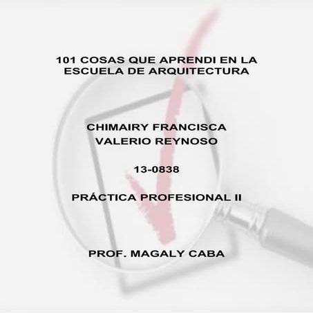 101 things i learned in architecture school