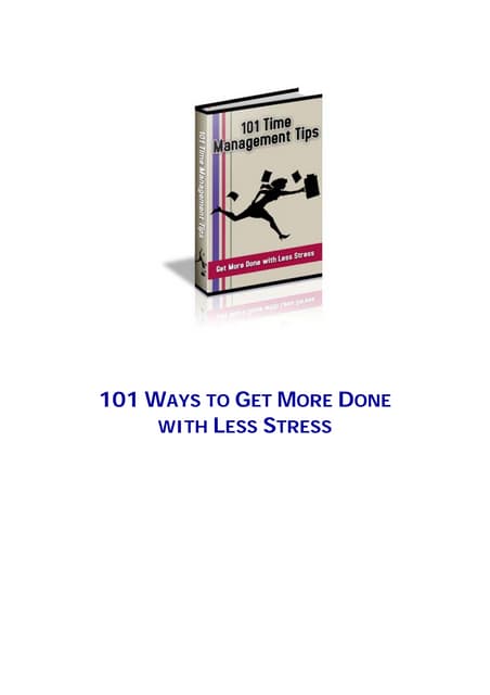101timemanagementtips