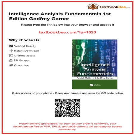 Comprehensive Guide to Intelligence Analysis Fundamentals and ...