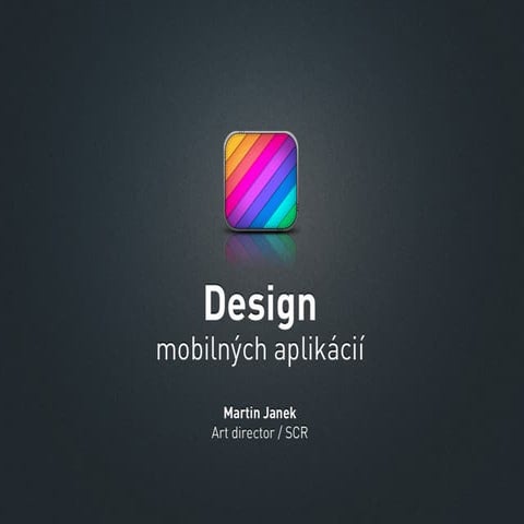 Design mobilnych aplikacii