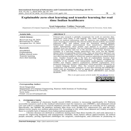 Explainable zero-shot learning and transfer learning for real time Indian hea...