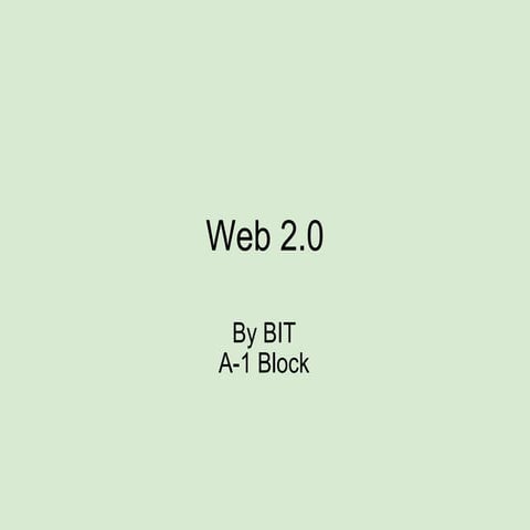 Web 2.0