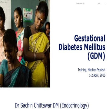 Figo infographics on Gestational Diabetes | PDF