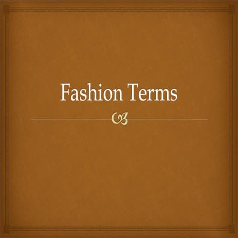 Fashion_Terms
