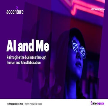 Accenture Tech Vision 2020 - Trend 2