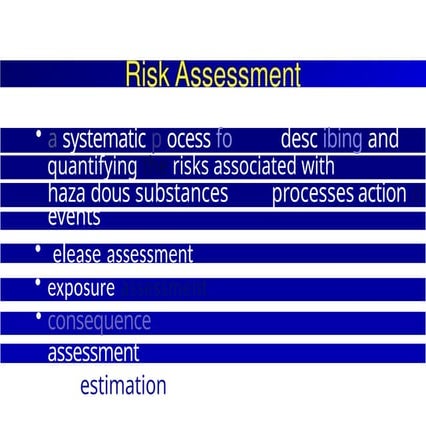 risk assessment safety awareness training | PPTX