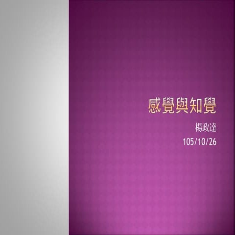 1026感覺與知覺