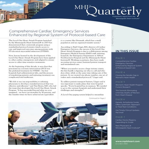 MHI Quarterly