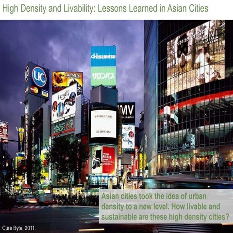 High Density and Livability: Lessons Learned in Asian Cities (Sujata Govada) ...