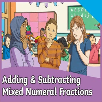 MATH : ADDING AND SUBTRACTING MIXED NUMERAL | PPTX