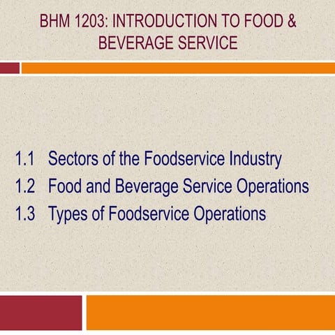 INTRODUCTION TO FOOD & BEVERAGE SERVICE.ppt