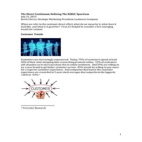 The Direct Continuum