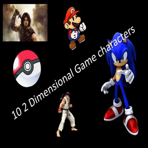 10 2 d game characters