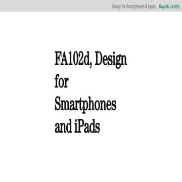 102d semester long project