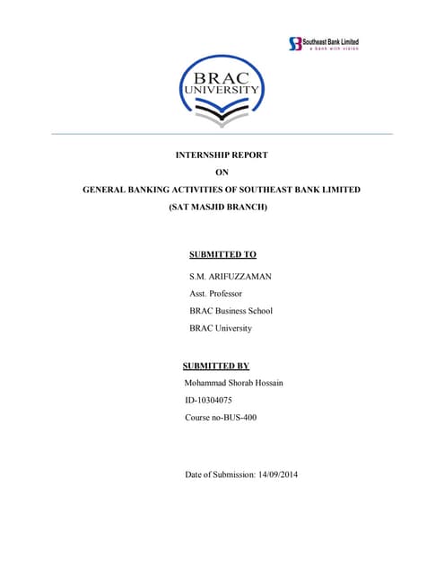 Internship Report 