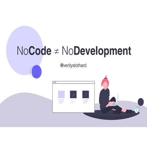 no code ≠ no development: development workflow for non-developers - No Code C...