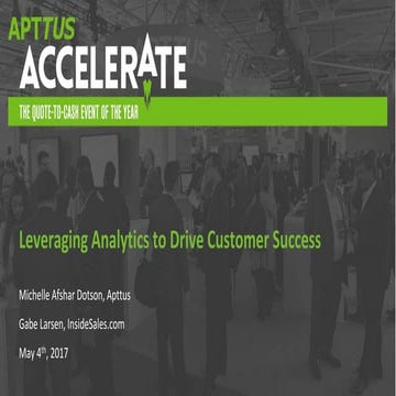 Leveraging Analytics to Drive Customer Success