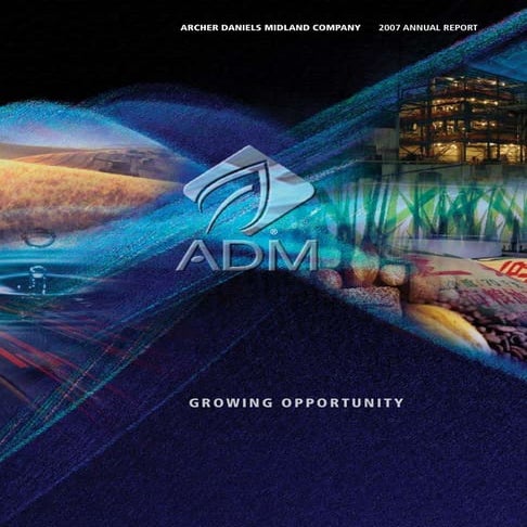 ADM 2007 Annual Reports