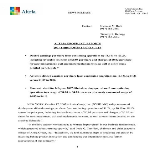 Altria | PPTX