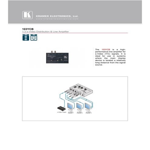 Kramer VS-81-AYC | PDF